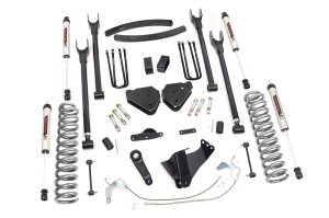 Ford F-350 Super Duty Suspension Lift Kit - Rough Country - 6 Inch Lift | Gas | 4 Link | V2 - '08-'10 Ford F-350 Super Duty Suspension Lift Kit - Rough Country - 6 Inch Lift | Gas | 4 Link | V2 - '08-'10